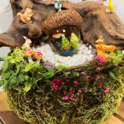 どんぐりレジン体験教室-ハンドメイドフェス-ワークショップ