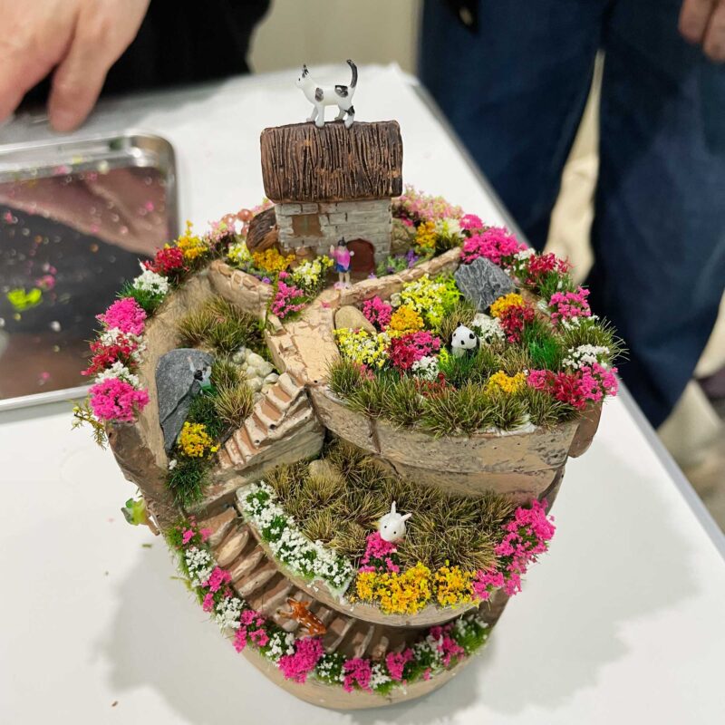 おしゃれ箱庭-割れた鉢-体験教室